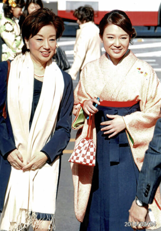 母親の三雲孝江と娘の星麻琴アナの顔画像