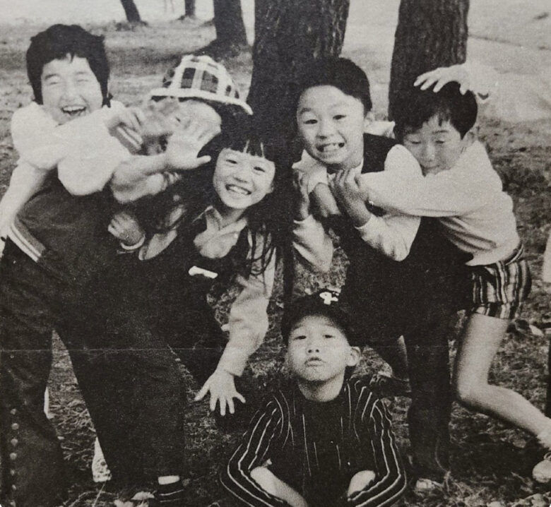 中森明菜の幼少期の顔画像