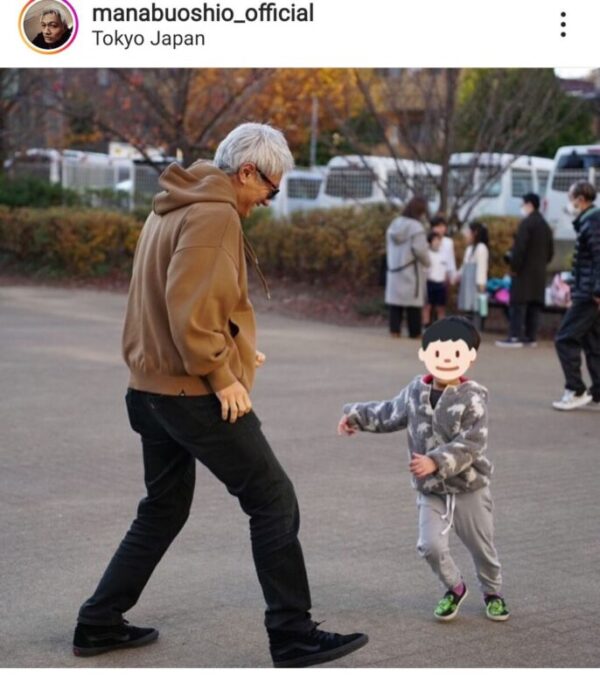 押尾学と息子のィンスタツーショット画像