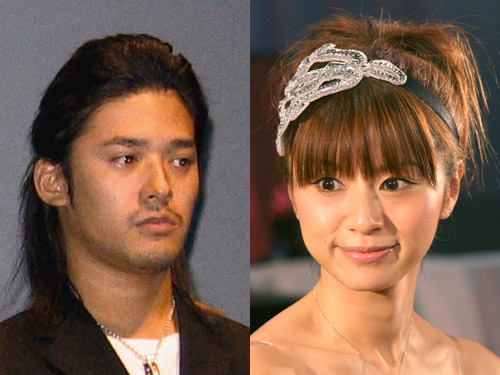 高岡蒼佑と鈴木亜美の画像